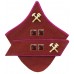 ВОЕНТЕХНИК 2-го РАНГА войск НКВД,  петлицы обр.1937 г.